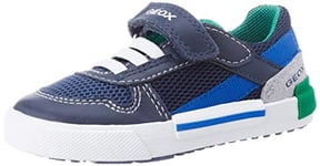 Geox Bébé Garçon B Kilwi Boy A Sneakers, Navy/Avio, 21 EU