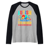 Hacking the Humans Experience since Birth Autism Raglan Baseball Tee