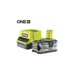 Ryobi - Pack batterie 18V One+ 5.0Ah LithiumPlus - 1 chargeur rapide 2.0Ah RC18120-150