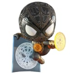 Official Licensed Marvel Spider-Man Black & Gold Suit with Magic Shooter Cosbaby