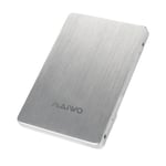 M.2 SSD till SATA adapter, SATA 6 Gbps, aluminium, silver