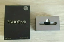 SolidDock Dockingstation SpaceGrey for Apple iPhone 6 up to iphone 11 Pro Max