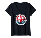 Womens England Player Boys Kids Men Youth Teens England V-Neck T-Shirt