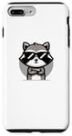 iPhone 7 Plus/8 Plus Deal With It Kawaii Anime Racoon Kids Case
