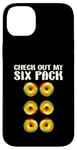 Coque pour iPhone 14 Plus Check Out My Six Pack Funny Donut Lovers Workout Gym