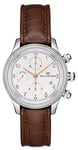 Sjöö Sandström Royal steel chronograph ivory 42mm 012628