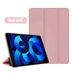 För iPad 2 3 4 5 6 7 8 9 10 Gen 9,7-tum 10,2-tum Pro 11-tum Air 1 2 3 4 5 gen mini 2 3 4 5 6 Smart Sleep Wake Tablet- case iPad mini 6th Pink