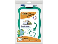 Bic 967261, Children''s Dry Erase Board/Pad, Grön, Vit