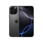 Apple iPhone 16 Pro Max 1 TB: 5G Mobile phone with Apple Intelligence, Camera Control, A18 Pro Chip and a Huge Leap in Battery Life. Works with AirPods; Black Titanium