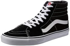 Vans Fille Ua Sk8-hi Sneakers Hautes, Noir Black Black Whi, 35 EU