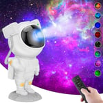 Galaxprojektor, Stjärnprojektor, Astro Alan Ljusprojektor, Tiktok Astronaut Nebula Nattlampor, Skylight, Fjärrkontroll Timer Fp