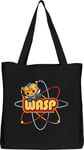 Marvel « Antman - The Wasp Atomic » BWANTMMBB004 Tote Bag Unisex, Noir, Taille TU