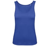 D?Bardeur Coton Organique Peign? Femme - Tw073 - Bleu Cobalt