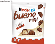 Ferrero Kinder Bueno Mini Chocolate Bars With Milk Hazelnut Cream -1 Bag 108 g