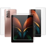 Samsung Galaxy Z Fold 2 - Smart Hydrogel Skärmskydd 3 in 1 Transparent