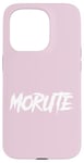 Coque pour iPhone 15 Pro Morute Aesthetic Poupée effrayante + Mignon Horreur Goth Dents