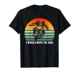 It's In The Blood Cool Classic Vintage Motorbike Men Women T-Shirt