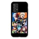 Cokitec Manga My Hero Academia Case for Samsung Galaxy A52S - Black