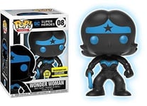 Justice League Wonder Woman Silhouette GITD Pop! - EE Excl. Mujer Maravilla