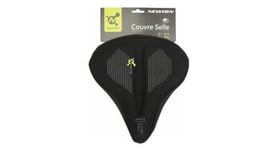 Couvre selle velo gel memoire de forme noir  245x230mm