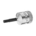 Destornillador de mecha 1/4" hembra-6ct 2,5 mm.