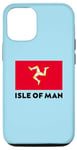 Coque pour iPhone 12/12 Pro Isle Of Man Flag