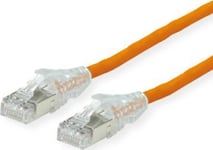 Dätwyler - Patch-Kabel - Rj-45 (M) Zu Rj-45 (M) - 20 M - Sftp, Pimf - Cat 6 - Halogenfrei, Verseilt - Orange