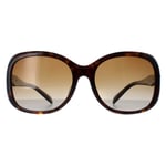 Prada Butterfly Womens Tortoise Brown Gradient Polarized PR04ZSF - One Size