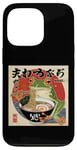 Coque pour iPhone 13 Pro Costume de grenouille en peluche pour adulte Ramen japonais Kawaii