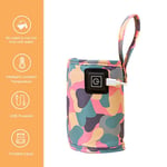 Tlily - Universel usb Chauffe- Lait Poussette Voyage Sac Isotherme Portable Allaitement Biberon Chauffe Camouflage-Jaune