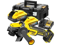 Dewalt Dewalt Szlifierka Kątowa 18V Dcg409h2t 2X5,0Ah Powerstack Flexvolt Advantage