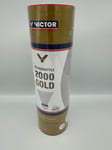 Victor 200 Gold Shuttlecock Pack (White x6)