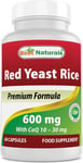 Best Naturals Red Yeast Rice with COQ10 60 Capsules