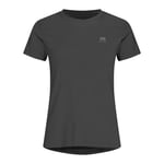 Hellner Women's Sallu Running Top Short Sleeve Asphalt, L