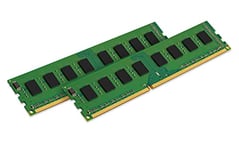 Kingston ValueRAM 64GB 5600MT/s DDR5 Non-ECC CL46 DIMM (Kit of 2) 2Rx8 KVR56U46BD8K2-64 Mémoire de bureau