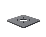 Ergonomic Solutions Spacepole Pos Spm144-02, Pos-Plate, Sort, Metall, 150 Mm, 150 Mm, 12 Mm