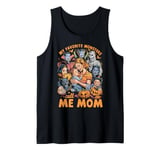 My Favorite Monsters Call Me Mom For Funny Halloween Outfit Tank Top