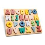 eitech Alphabet Puzzle store bokstaver pastell