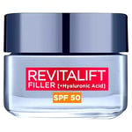 L'Oreal Paris Revitalift Filler + Hyaluronic Acid Replumping Day Cream 50ML New