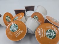 Nescafe Dolce Gusto, starbucks Caramel Macchiato 50 Pods /25 Drinks - Sold Loose