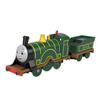 Fisher-Price Thomas et ses Amis, Locomotive motorisée Émilie, train fonctionnant à piles, avec réservoir à charbon, à collectionner, Jouet Enfant, Dès 3 ans, HHN41