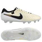 Nike Tiempo Legend 10 Elite Fg Mad Ready - Lemonade/svart/guld - Gräs (Fg), storlek 45