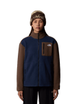 The North Face Women's Yumiori Quarter-Zip Fleece Jacket, Smokey Brown/Black