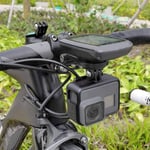 DAUERHAFT Bike Computer Extension Mount Practical Bike Computer Mount,for Bike,Fit for Code Table,GPS,Camera Mounting(Garmin)