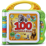 LeapFrog 100 Animals Book, Baby Book with Sounds and Colours for Sensory Play