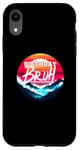 Coque pour iPhone XR Bruh Meme Funny Saying Brother Chemise d'anniversaire pour adolescents et hommes Bruh