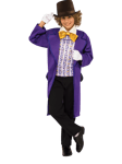 Rubies Kids' Deluxe Willy Wonka Costume