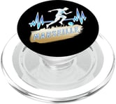 supporter de Marseille - idée amateur de foot marseillais PopSockets PopGrip pour MagSafe