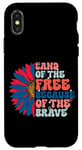 iPhone X/XS Land Of The Free Because Of The Brave Case