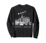 Merry Christmas Happy New Year Las Vegas Sweatshirt